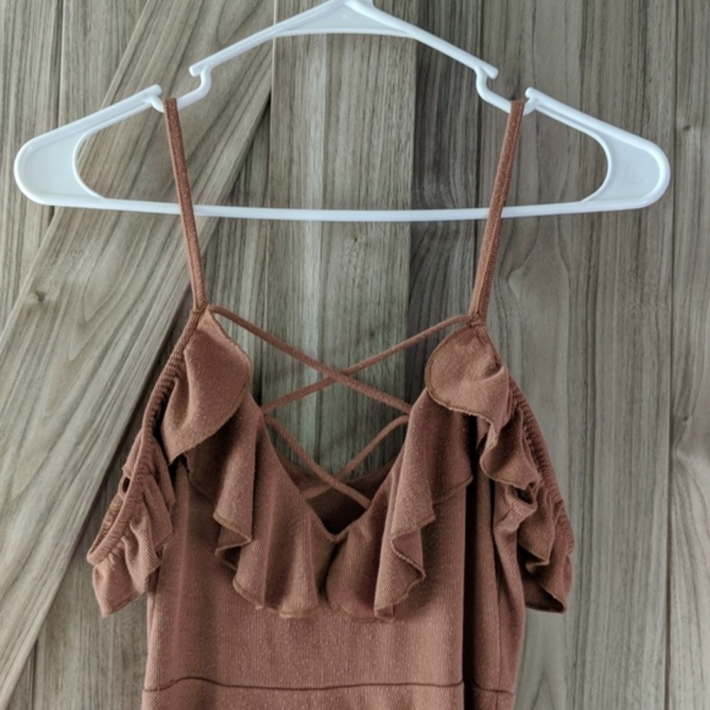 Full Tilt Women's Off the Shoulder Mini Dress Size Small - Picture 6 of 9